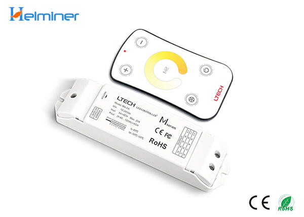 LED Strip Light CCT Controller / Dual white led strip Controller / Color temperature adjustable LED Controller
