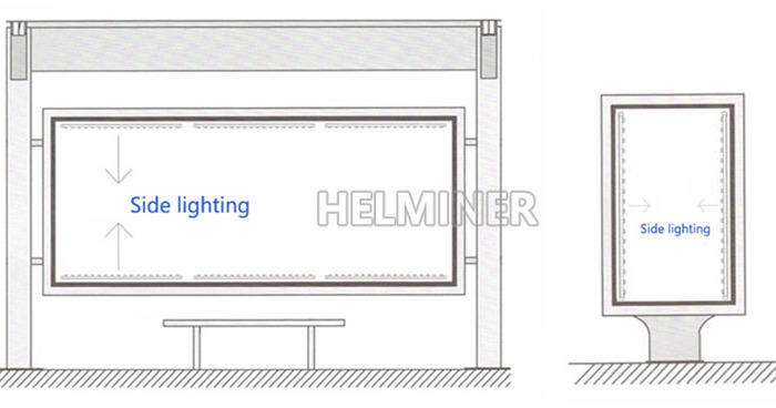 18LED/pcs Epistar 3030 12v DC Sidelight Edge Aluminum LED