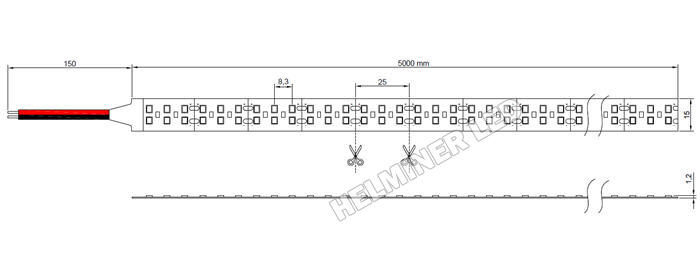  LED Lichtband / Leisten / Aluprofile , 2835 led streifen  