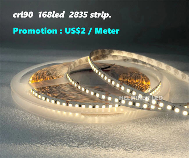  168led/m high density Strisce LED  