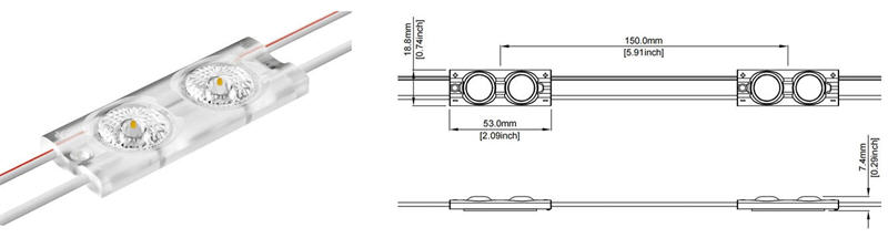  24v GE LED Module, Tetra® MS LED Module, 