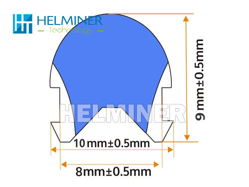  8mm Separated Silicone Neon Flexible Bendable Led Strip 