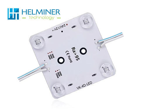  24V 4W 4 LED 2700k 3000k 4000k 5000k 6000k Optical LED module for interior advertising light box , ceiling light 