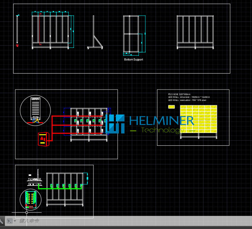   LED WALL , LED WAND , Video WALL , P1.86 GOB LED Wall   
