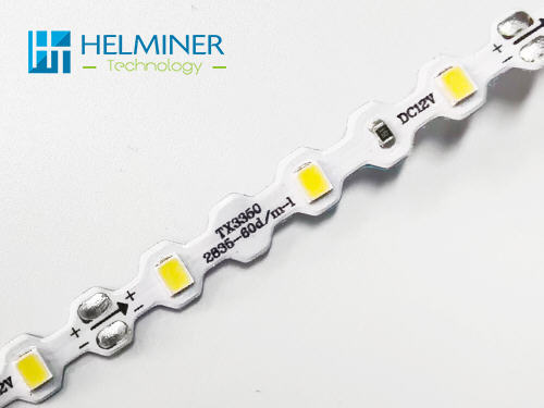  s shape chaper bend led strip , IP54 60 led /m 12v 2835 3000k 4000k 6000k    