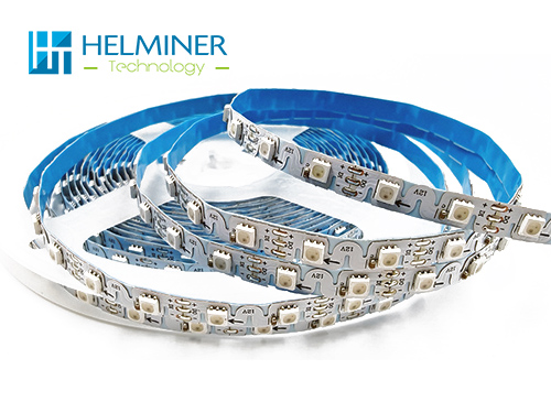  Digital S shape bendable RGB LED Strip 5V 12V 80 led /M     